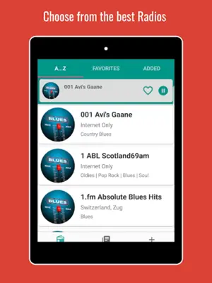 📻 Blues Radio android App screenshot 0